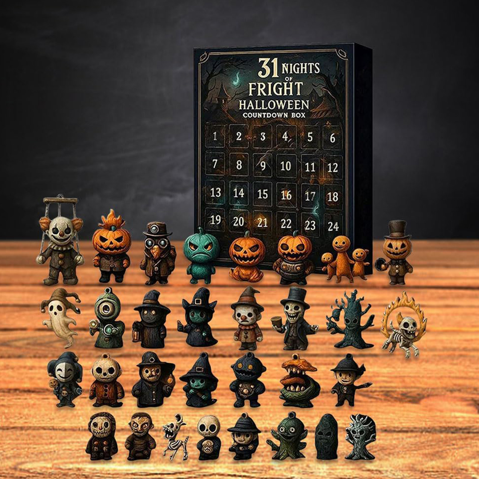 31 Nights Of Fright For Hallow - Advent Calendar Gift incelemesi ve fiyatı
