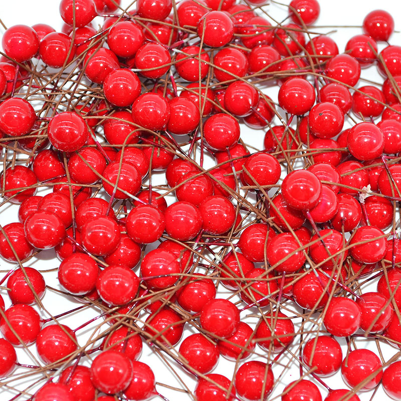 50pcs Mini Pearl Plastic Stame - Christmas Wreath Fake incelemesi ve fiyatı