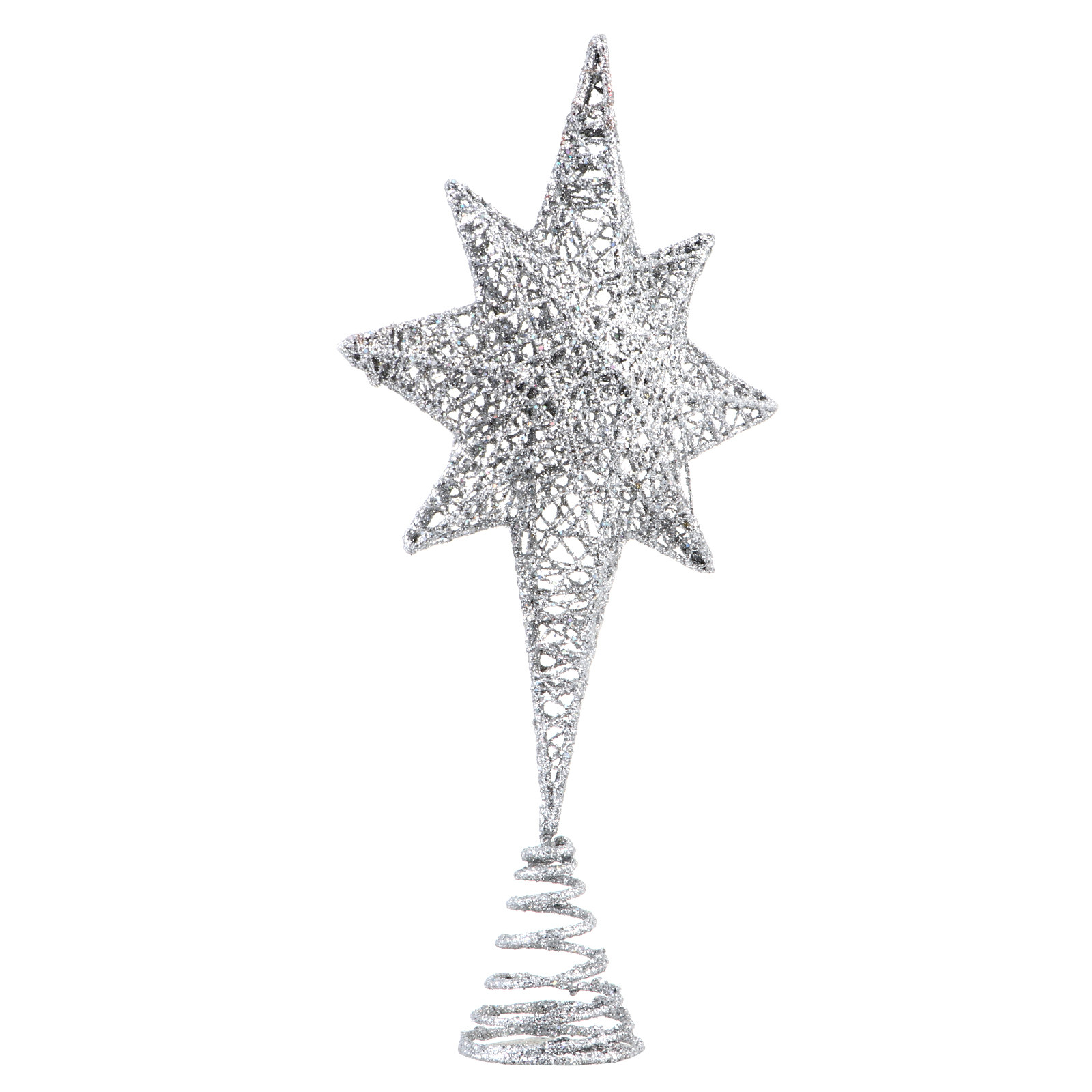 1Pcs Glittering Gold-Toned Eig - Star Tree Topper incelemesi ve fiyatı
