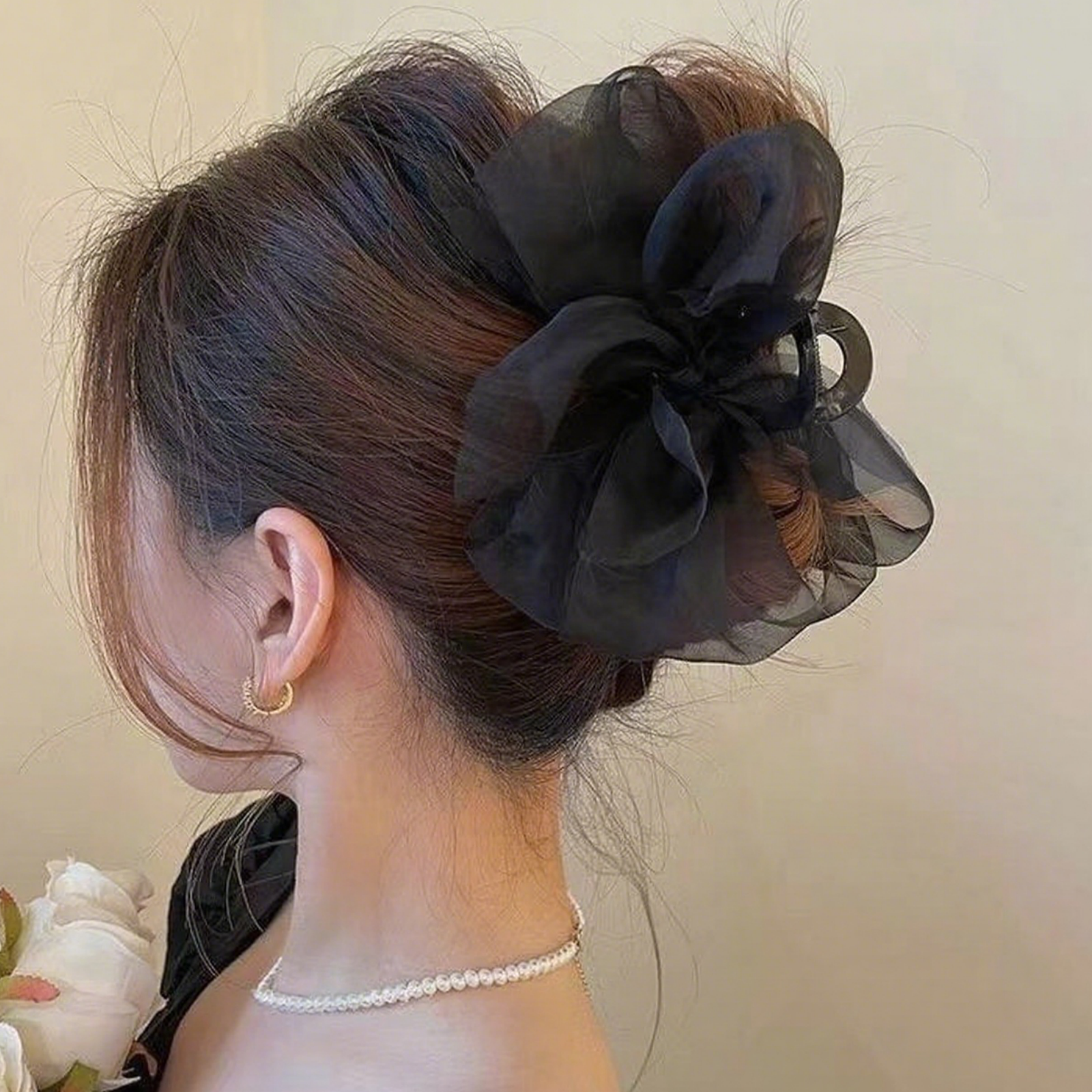 1PCFashion Mesh Tulle Large Bo - Ribbon Bow Gift incelemesi ve fiyatı